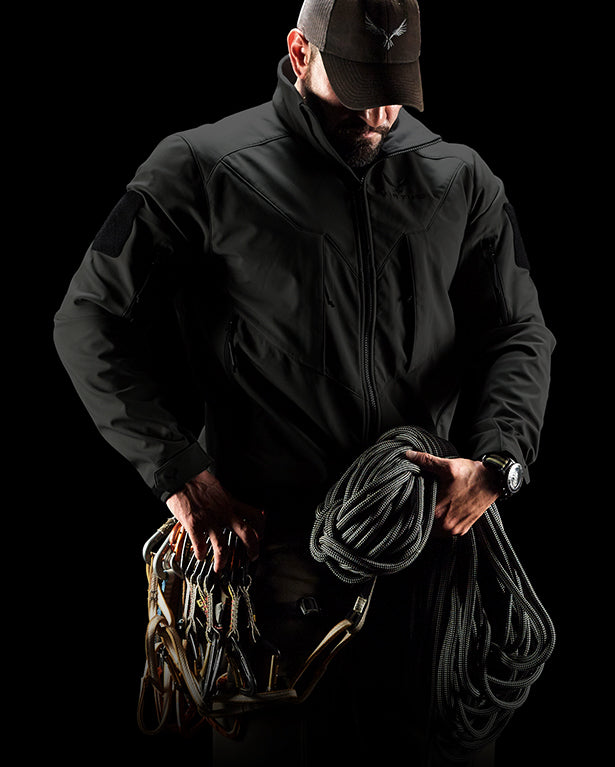 

LEAF-Astraes fleece Jacket -- for Tactical Teams, Outdoors , Athletes - Men's 3 Layer Jacket